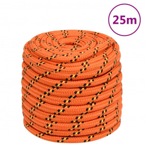 Cuerda de barco polipropileno naranja 16 mm 25 m D