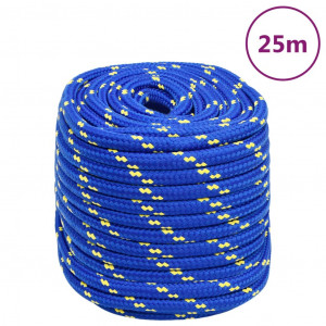 Cordas de barco de polipropileno azul 16 mm 25 m D