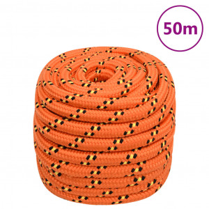 Corda para barco em polipropileno laranja 20 mm 50 m D