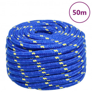 Corda para barco em polipropileno azul 20 mm 50 m D