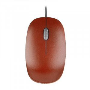 Ratón con cable ngs red flame - óptico - 1000dpi - scroll + 2 botones - lineas ergonomicas - usb - color rojo D