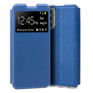 Fundação COOL Flip Cover para Samsung Galaxy A54 5G Liso Azul D