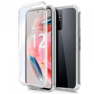 Fundação COOL Silicone 3D para Xiaomi Redmi Note 12 (Border Transparent + Trash) D