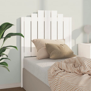 Cabecero de cama madera maciza de pino blanco 81x4x110 cm D
