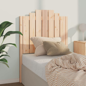 Cabecero de cama madera maciza de pino 81x4x110 cm D