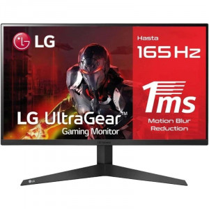 Monitor LG Gaming 23.8" LED FHD 24GQ50F-B negro D