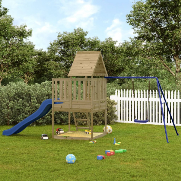 Parque infantil externo Pine Pine Wooden D