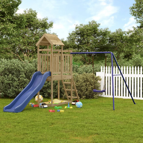 Parque infantil externo Pine Pine Wooden D