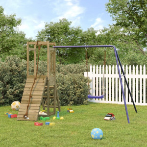 Parque infantil externo Pine Pine Wooden D