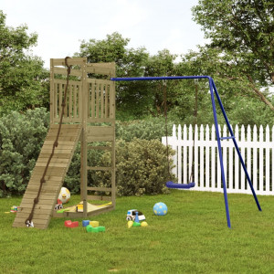 Parque infantil externo Pine Pine Wooden D