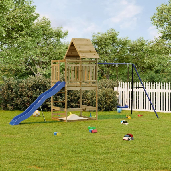 Parque infantil externo Pine Pine Wooden D