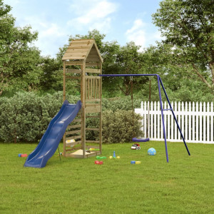 Parque infantil externo Pine Pine Wooden D