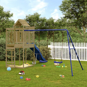 Parque infantil externo Pine Pine Wooden D