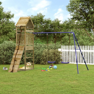 Parque infantil externo Pine Pine Wooden D