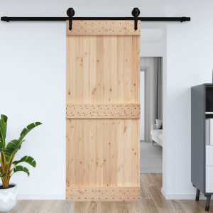 Puerta NARVIK madera maciza pino 95x210 cm D