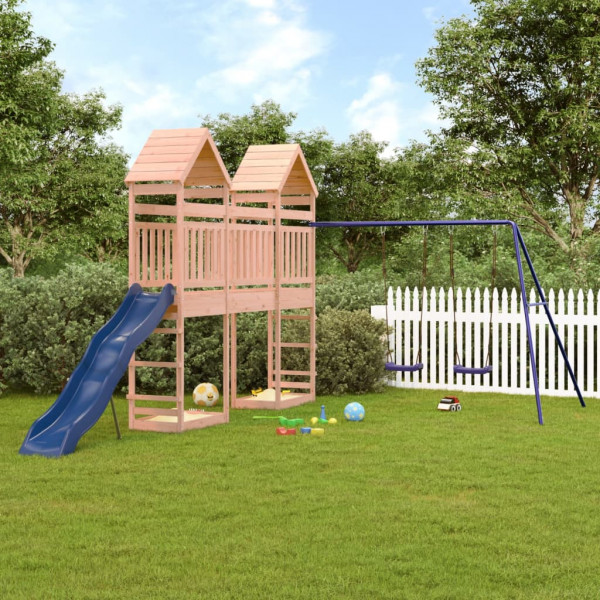 Parque infantil de exterior madera maciza Douglas D