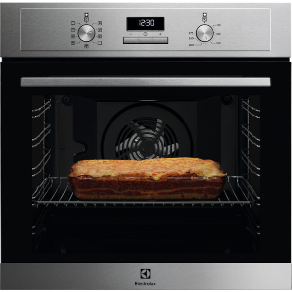 Forno ELECTROLUX A+ 60 cm EOF3H54X aço inoxidável D