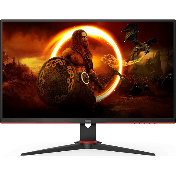 Monitor AOC Gaming 23.8" 24G2SAE/BK preto D