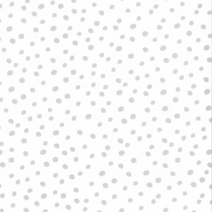 Fabulous World Papel de parede design pontos branco e cinza 67106-1 D