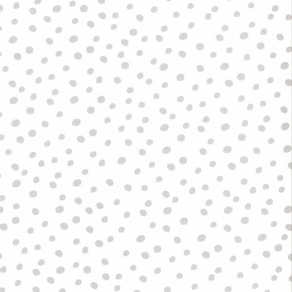 Fabulous World Papel de pared diseño Dots blanco y gris 67106-1 D