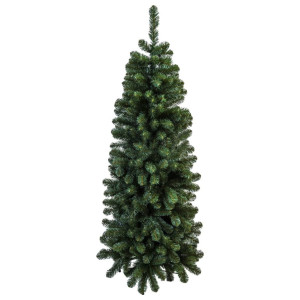 Ambiance Árbol de Navidad artificial delgado 210 cm D