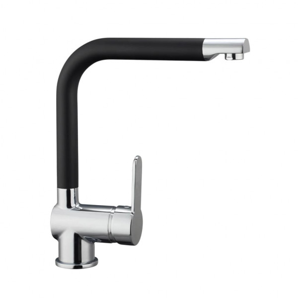 SCHÜTTE Grifo mezclador de lavabo RIO negro mate D