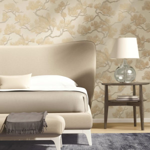 DUTCH WALLCOVERINGS Papel de pared pino crema D