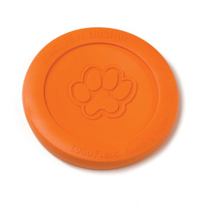 Zogoflex Frisbee para cães Zisc tamanho L laranja 1937 D