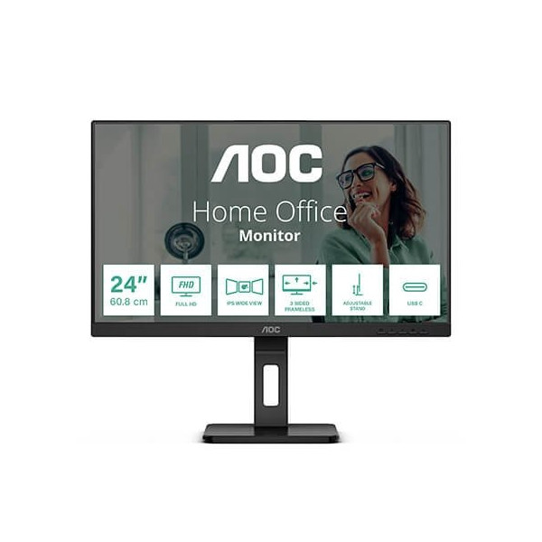 MONITOR LED 23.8  AOC 24P3CV NEGRO D