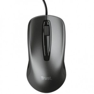 Ratão Trust Basics Wired Mouse preto D