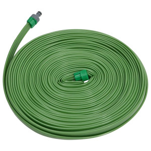 Manguera de riego 3 tubos PVC verde 7.5 m D
