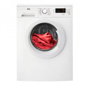 Máquina de lavar AEG A 8 kg LFA5I82WRE branco D