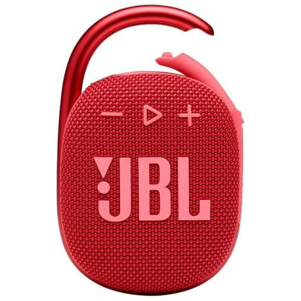 Altavoz con bluetooth JBL clip 4 rojo D