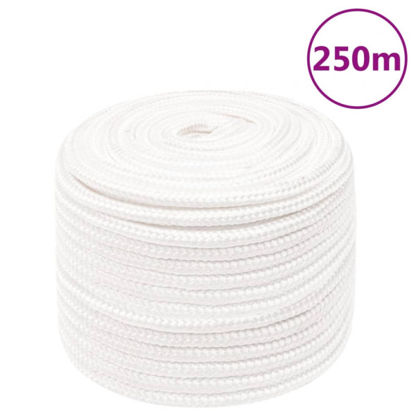 Cordas de barco de polipropileno branco intenso 14 mm 250 m D