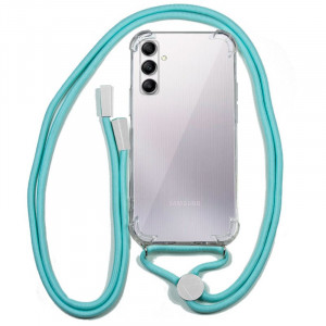 Carcaça COOL para Samsung A145 Galaxy A14 / A14 5G Cord Celeste D