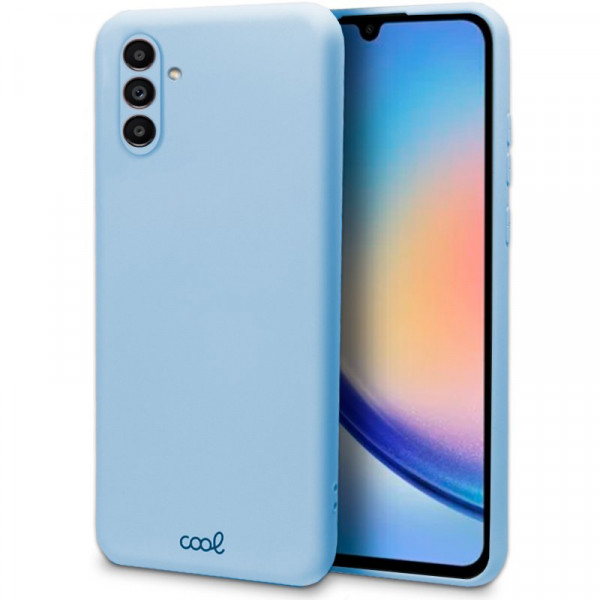 Carcaça COOL para Samsung A346 Galaxy A34 5G Capa Celeste D