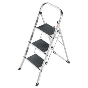 Hailo Escalera plegable K30 3 peldaños 105 cm 4393-801 D