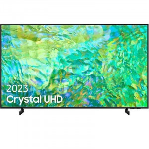 Smart TV Samsung Crystal 43" LED 4K UHD CU8000 negro D