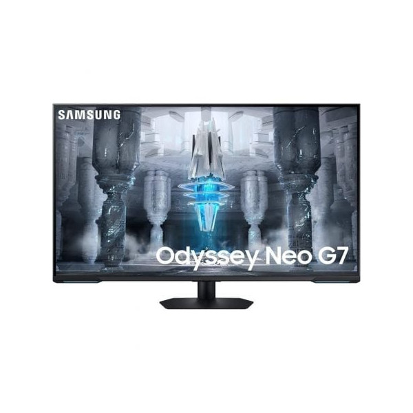 Monitor Gaming SAMSUNG 43" Odyssey Neo G7 UHD Curvo S43CG700NU negro D