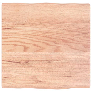 Tablero de mesa redondo madera maciza de pino blanco Ø50x3 cm - referencia  Mqm-833662
