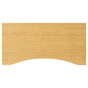 Tablero de escritorio de bambú 100x50x2.5 cm D
