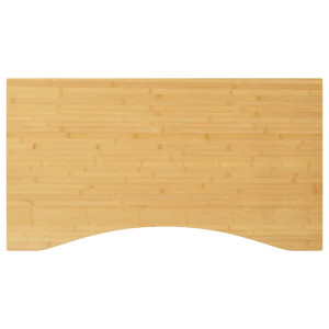 Tablero de escritorio de bambú 100x60x2.5 cm D