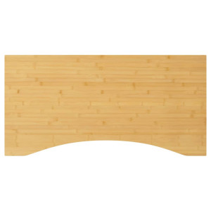 Tablero de escritorio de bambú 80x40x4 cm D