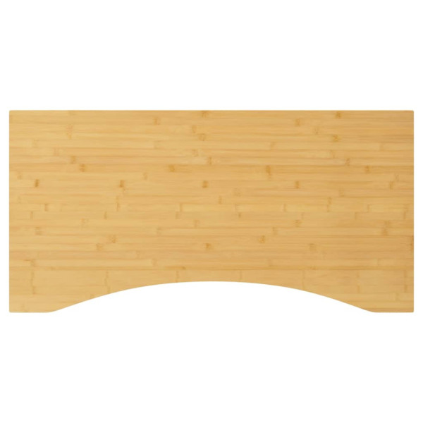 Tablero de escritorio de bambú 80x40x4 cm D