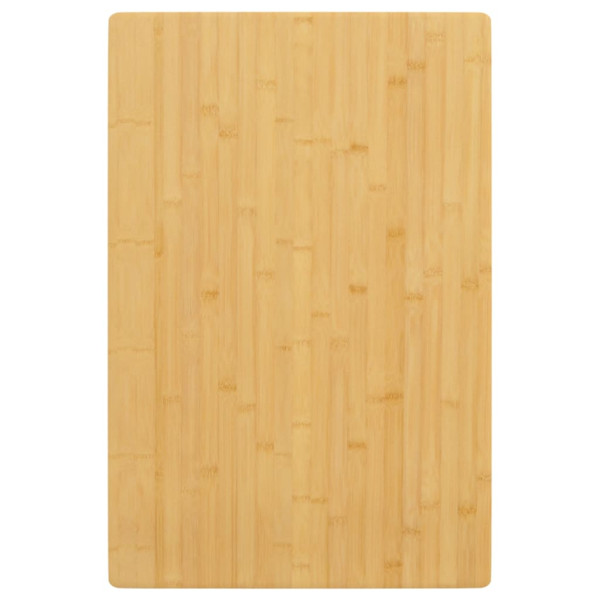 Tabela de mesa de bambu 40x60x4 cm D