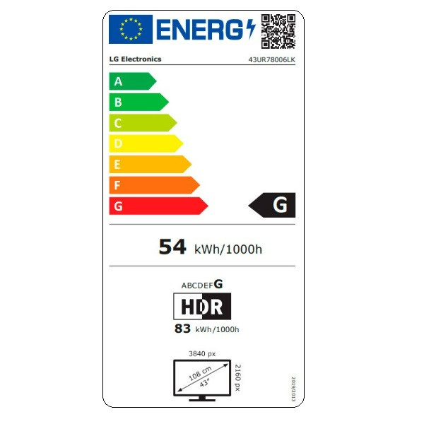 Smart TV LG 43" LED UHD 4K 43UR78006LK negro M 7