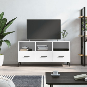 Mesa TV Salon,Mueble para TV madera contrachapada gris Sonoma 150x30x44,5  cm -CD34501