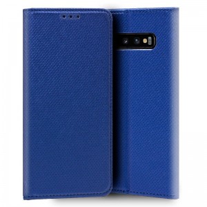 Funda Flip Cover Samsung G973 Galaxy S10 Liso Azul D