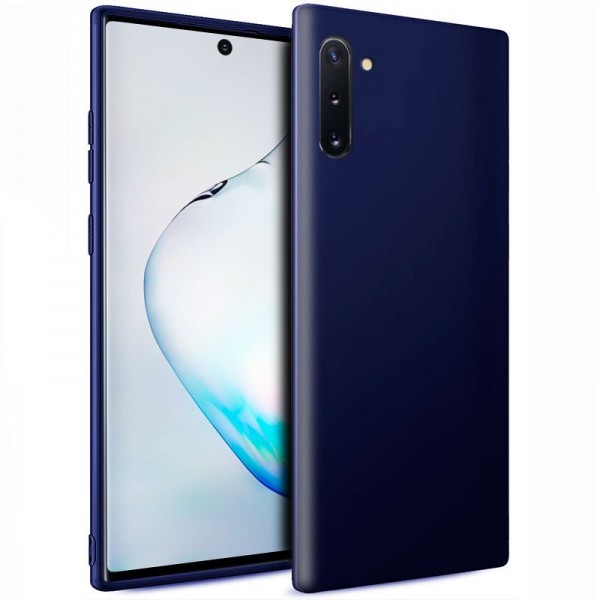 Funda de silicone Samsung N970 Galaxy Note 10 (Azul) D