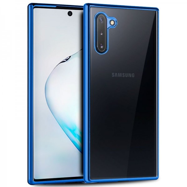 Carcasa Samsung N970 Galaxy Note 10 Borde Metalizado (Azul) D